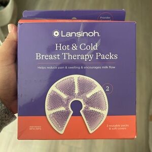 Lansinoh Purple Breast Therapy Gel Packs
